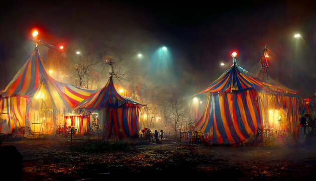 A creepy carnival